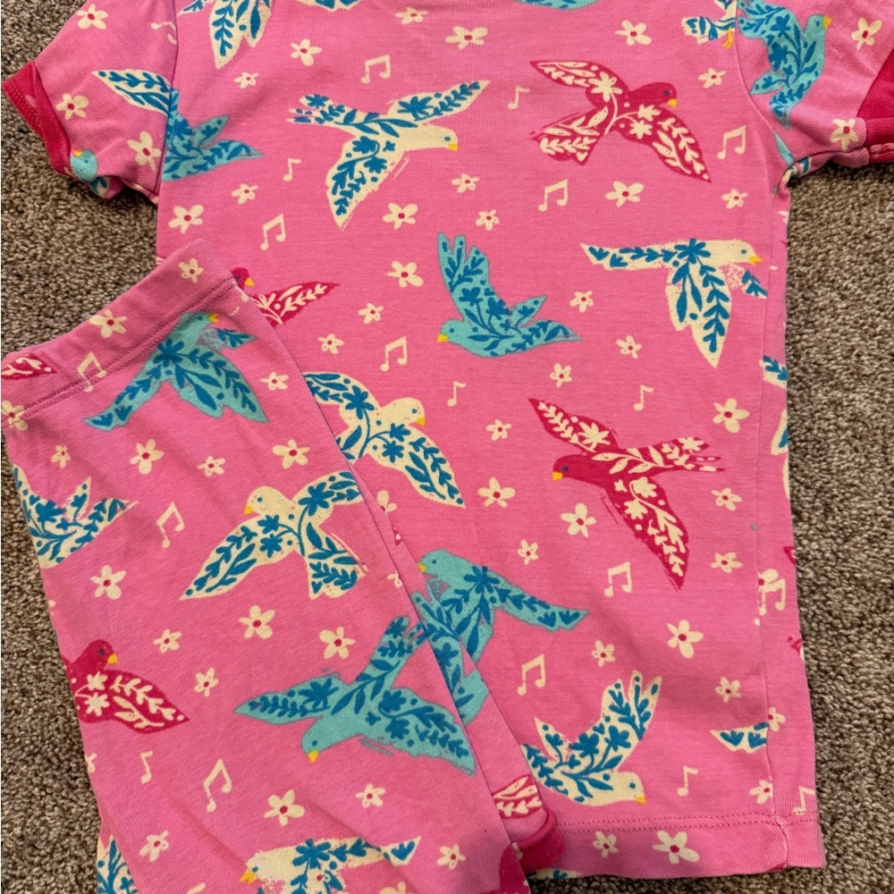Hatley Pink and Blue Pajama Sets with Playful Patterns